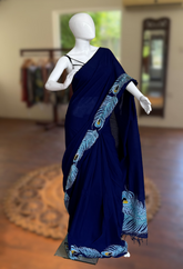 Peacock Triumph - Peacock Motif Saree
