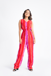 Raspberry Gum Jumpsuit