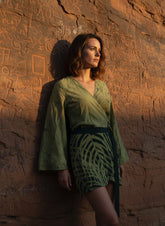 Fernwhisper Wrap Skirt