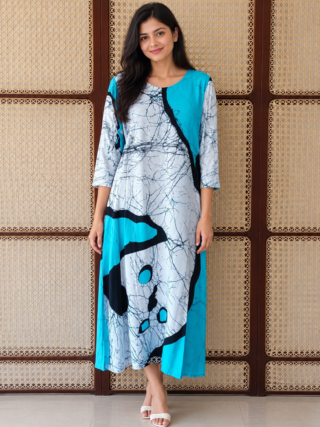 Marble Muse Viscose Dress