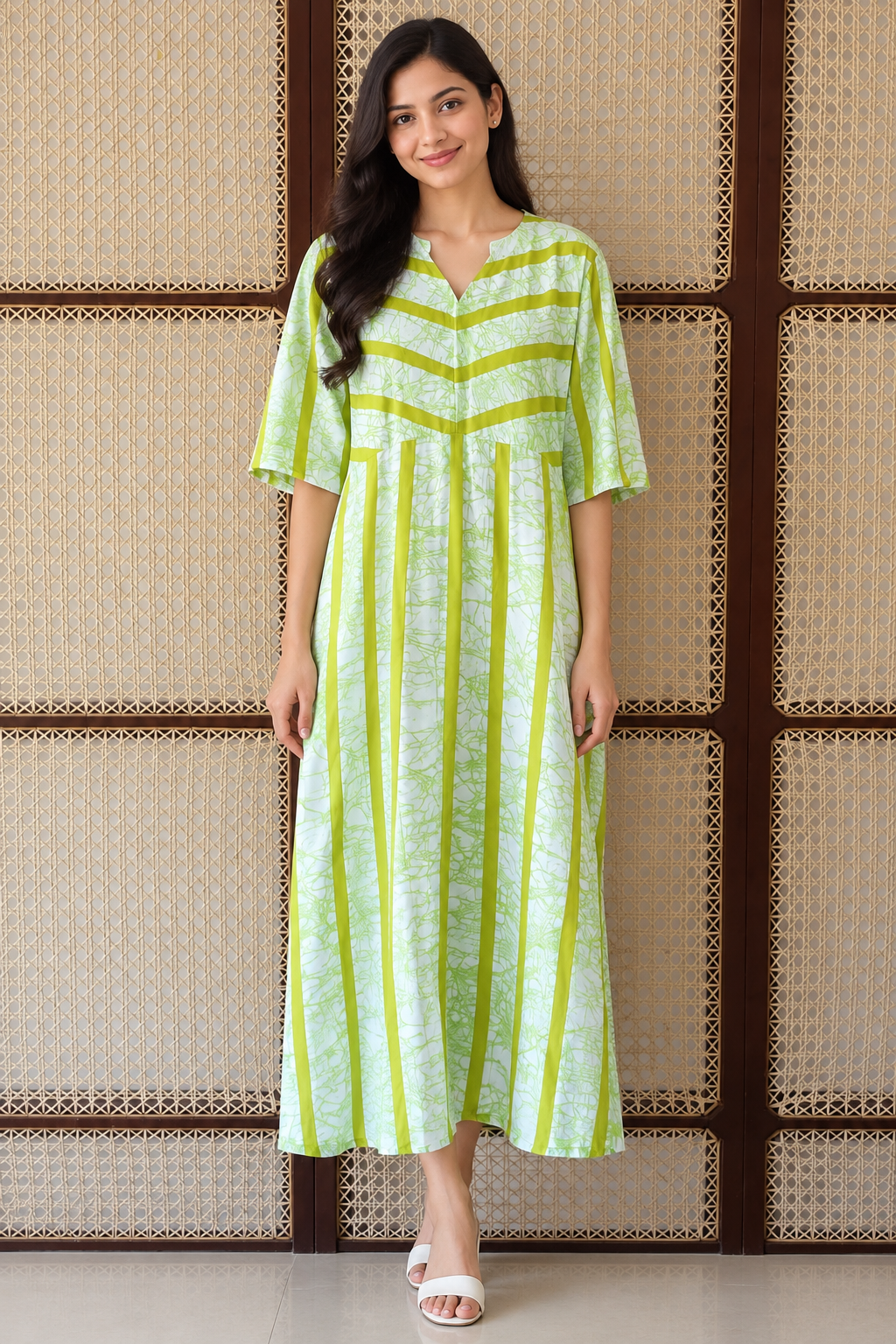 Green Horizon Dress