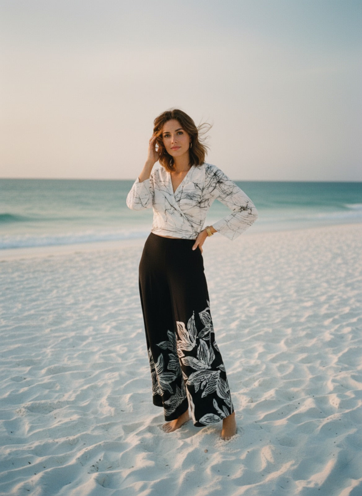 Ink Blossom Pant
