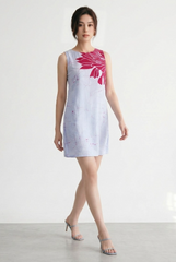 White and Pink Dress