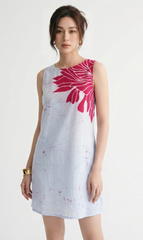 White and Pink Dress