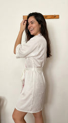 White Bathik Robes