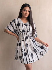 Black and White Dress