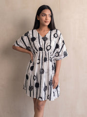 Black and White Dress