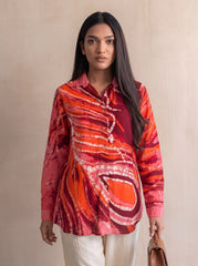 Orange and Pink Shirt