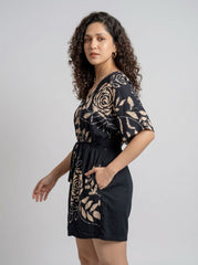 Obsidian Rose Romper