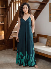 Emerald Tide Beach Dress