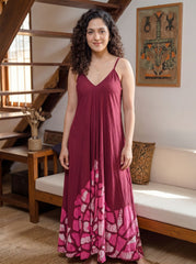 Pink Mosaic Beach Dress