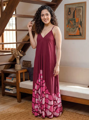Pink Mosaic Beach Dress