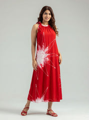 Ruby Burst Dress