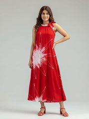 Ruby Burst Dress