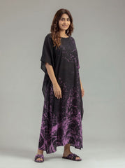 Purple Swirl Kaftan