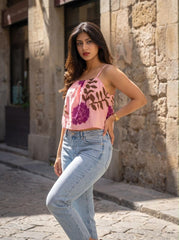 Rosé Bloom Top