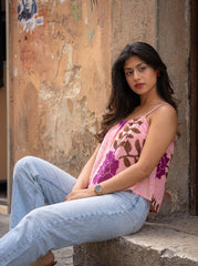 Rosé Bloom Top
