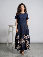 Obsidian Rose Skirt