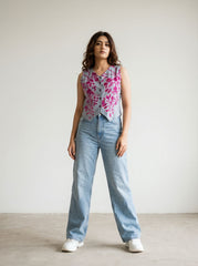 Wisteria Whisper Waistcoat