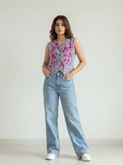 Wisteria Whisper Waistcoat