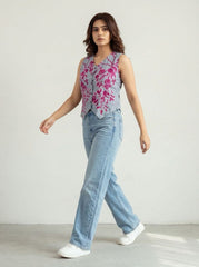Wisteria Whisper Waistcoat