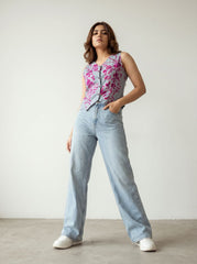 Wisteria Whisper Waistcoat