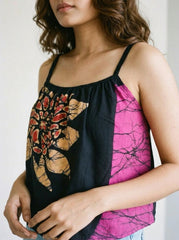 Wild Dahlia Crop Top